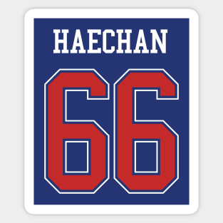 Haechan's hockey jersey - 90's love (NCT) Sticker